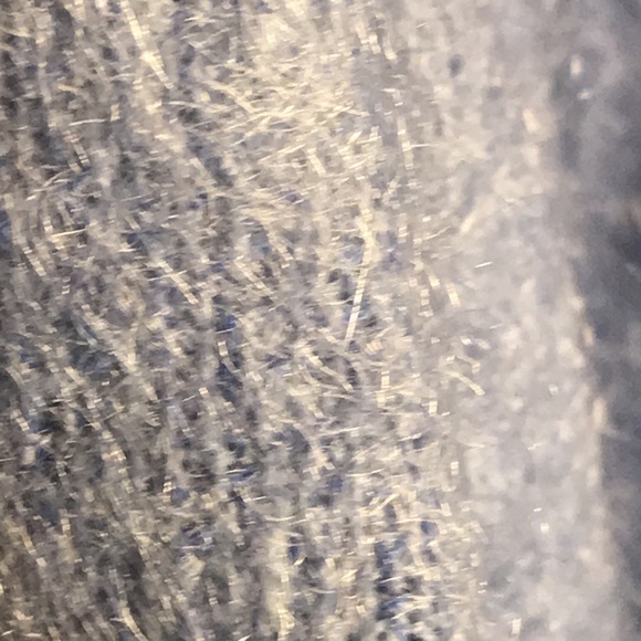 Vintage Nicole Summers Made in USA mohair coat size 16 light blue - Picture 9 of 9